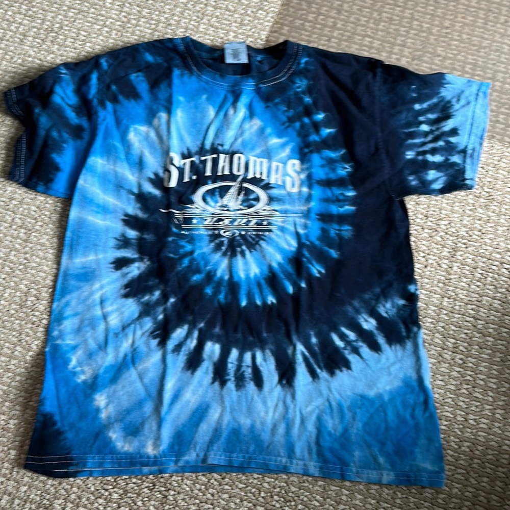St Thomas tye-dye kid’s t-shirt